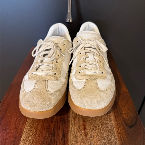Cole Haan GrandPro Turf Shoes Ivory Stone Mens Size 11.5 Suede Leather Sneakers - Picture 3 of 6